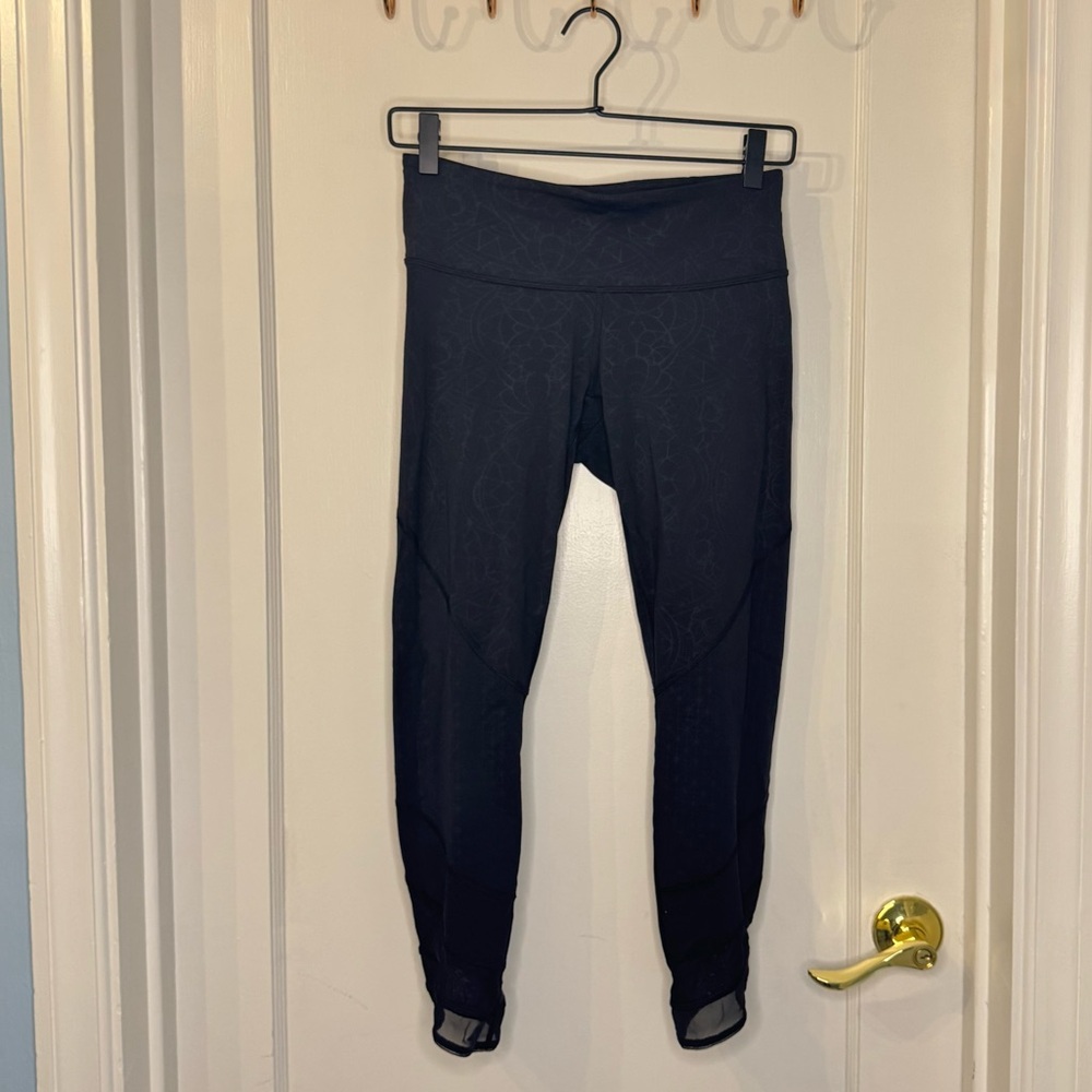 Lululemon Athletica Black Cropped Leggings